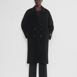 Babaton Slouch Coat, Black (S)